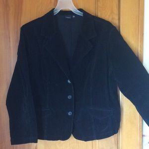 Black Sonoma 3X corduroy jacket